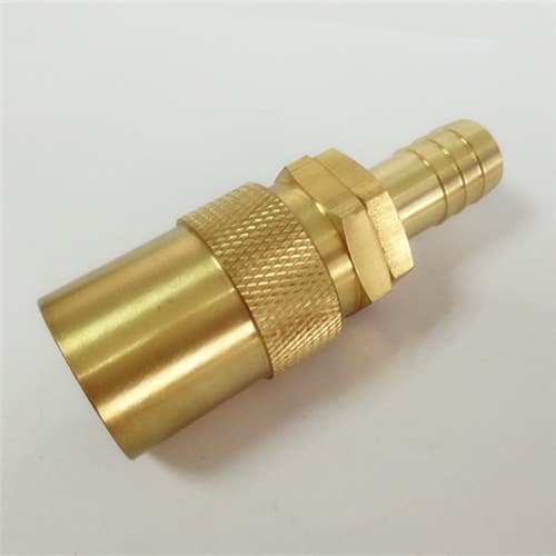 DME cooling connector pipe and fittings